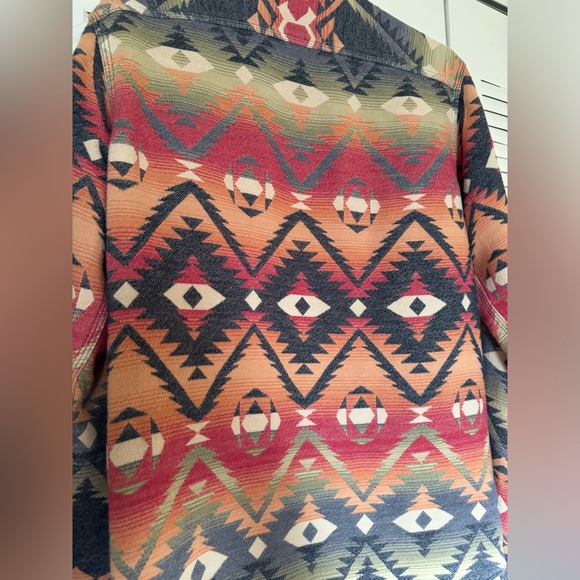 Vintage Polo Ralph Lauren RL RRL Wool Flannel Shirt Navajo Aztec Kanye Yeezy YZY - Picture 12 of 16